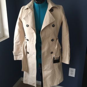 ZARA WOMAN beige trench coat